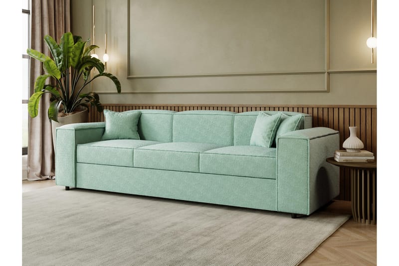 Bizantine Sovesofa 3-personers - Grøn - Møbler - Sofaer - Sovesofaer