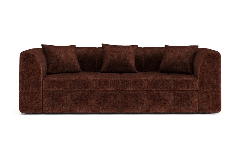 Bjorsund 3-personers Sofa - Brun - Møbler - Sofaer - 3 personers sofa