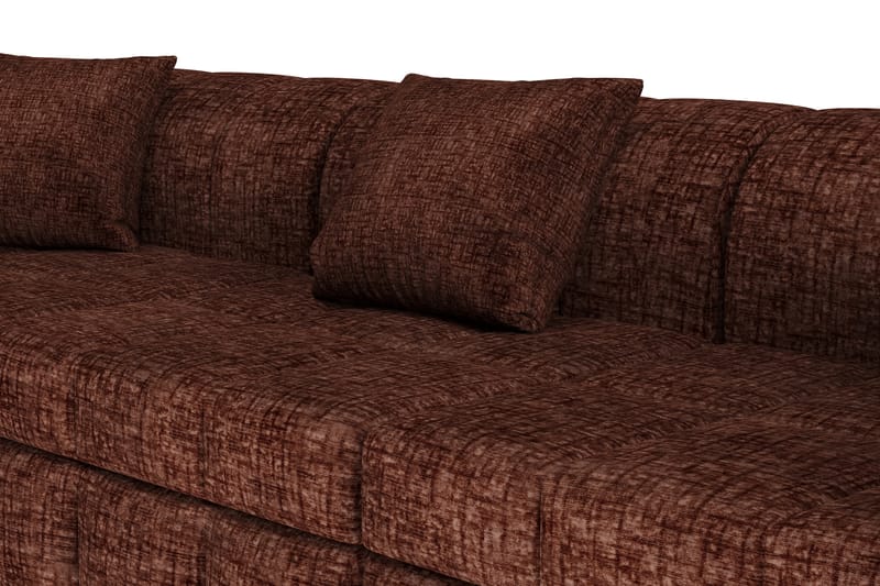 Bjorsund 4-personers Sofa - Brun - Møbler - Sofaer - 4 personers sofa