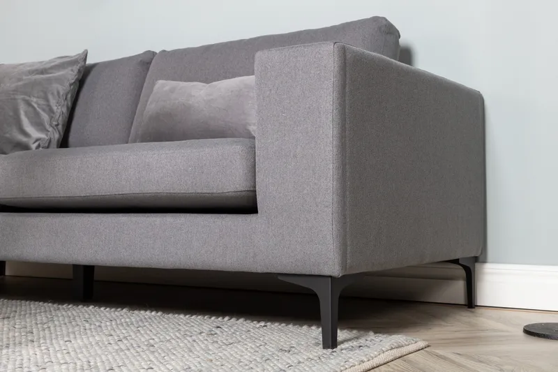 Bolero 3-personers Sofa - Grå - Møbler - Sofaer - 3 personers sofa