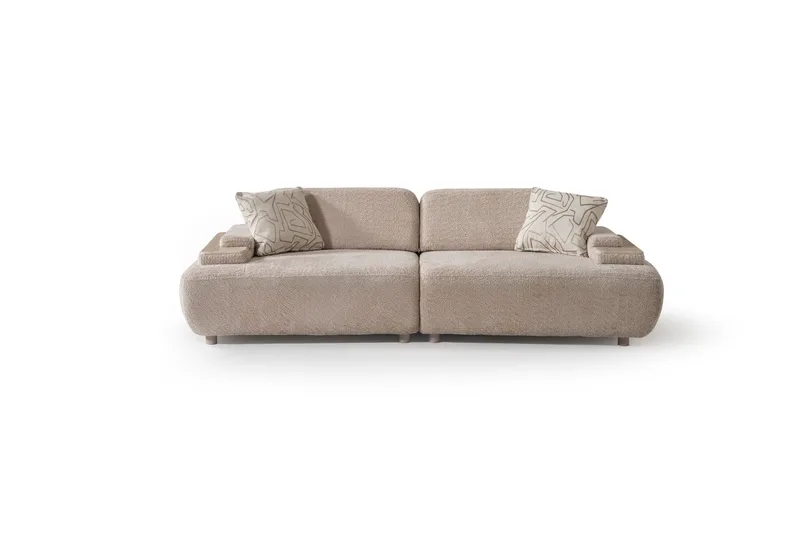 Bonavista 3-personers sofa Bouclé, Beige