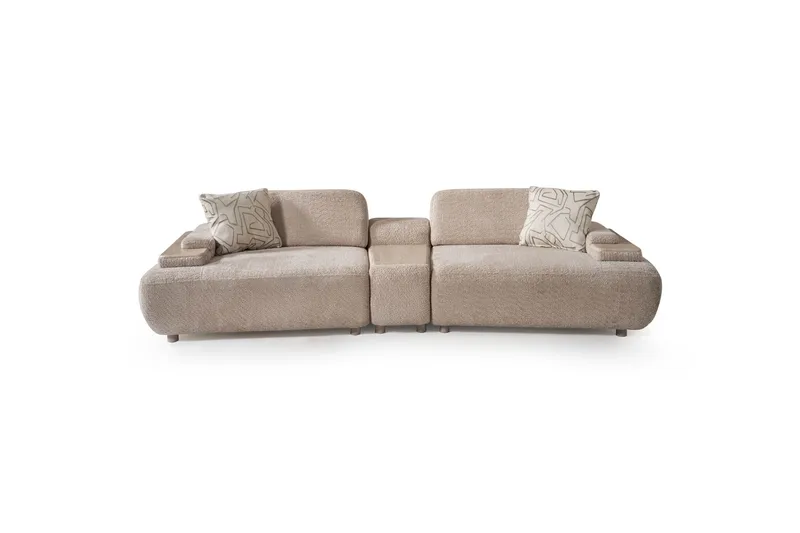 Bonavista 4-personers sofa Bouclé, Beige