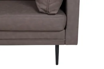 Boom 2-personers Sofa - Brun - Møbler - Sofaer - Lædersofaer