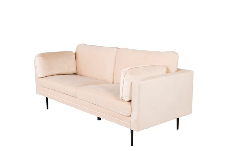 Boom 3-personers Sofa - Beige - Møbler - Sofaer - Velour sofaer