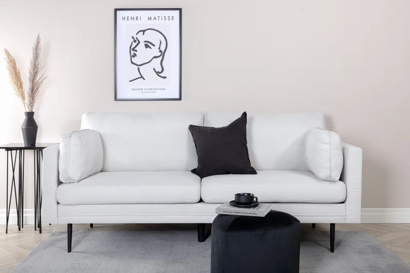 Boom 3-personers Sofa - Beige - Møbler - Sofaer - 3 personers sofa