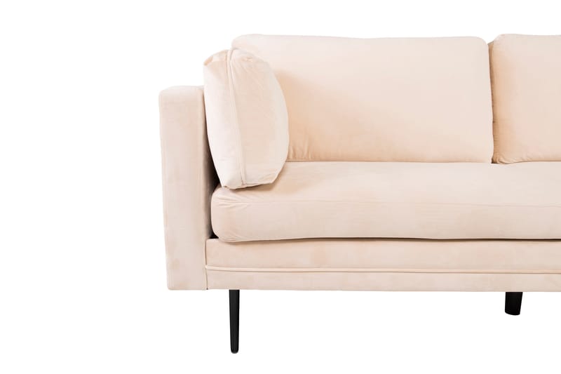 Boom 3-personers Sofa - Beige - Møbler - Sofaer - Velour sofaer