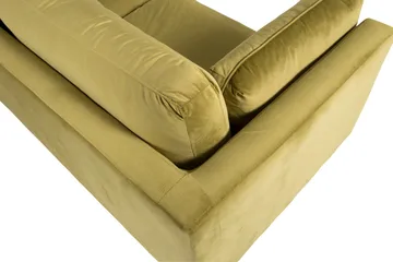 Boom Fløjlssofa 3-personers - Grøn - Møbler - Sofaer - Velour sofaer