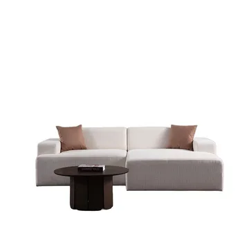 Branorin 3-personers Hjørnesofa - Cremehvid - Møbler - Sofaer - Sofa med chaiselong
