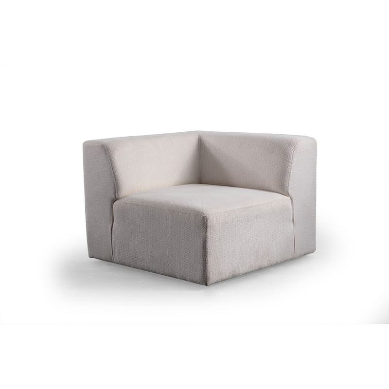 Branorin 6-personers Hjørnesofa - Cremehvid - Møbler - Sofaer - Hjørnesofa