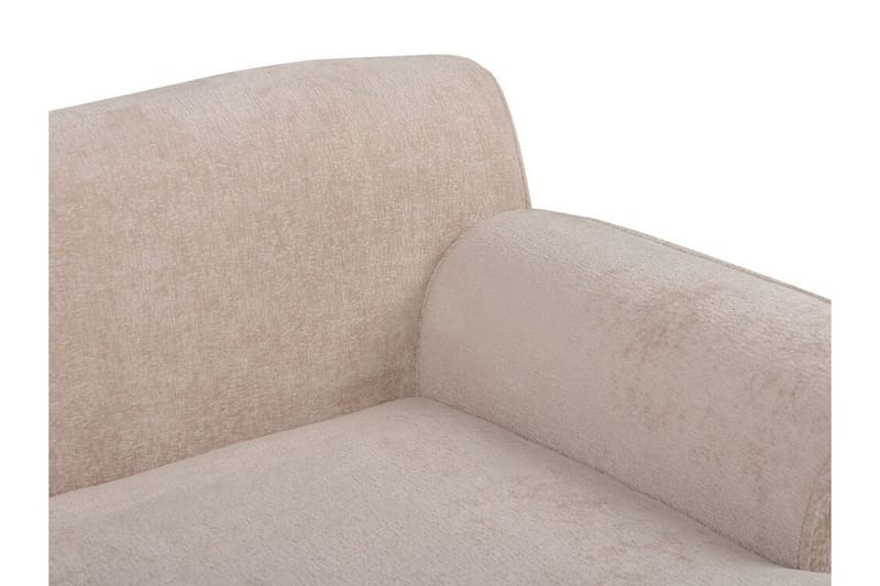 Bree Hjørnesofa 3-personers - Beige/Lyst træ - Møbler - Sofaer - Sovesofaer