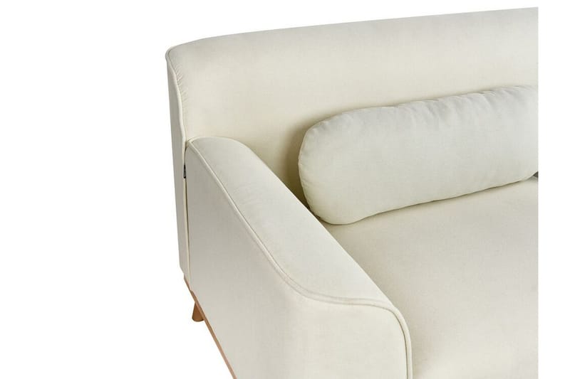 Bree Hjørnesofa 3-personers - Hvid/Lyst træ - Møbler - Sofaer - Sovesofaer