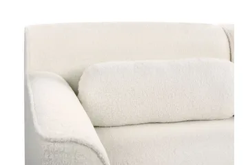 Bree Hjørnesofa 3-personers - Hvid/Lyst træ - Møbler - Sofaer - Sovesofaer