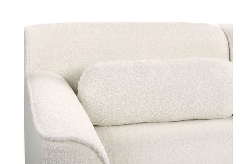 Bree Hjørnesofa 3-personers - Hvid/Lyst træ - Møbler - Sofaer - Sovesofaer