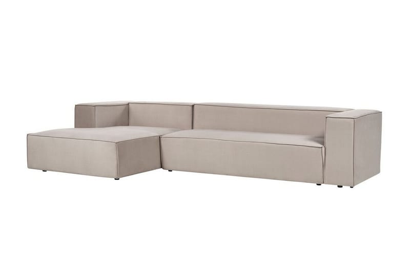 Britt Hjørnesofa 3-personers - Beige - Møbler - Sofaer - Hjørnesofa - Hjørnesofa med chaiselong
