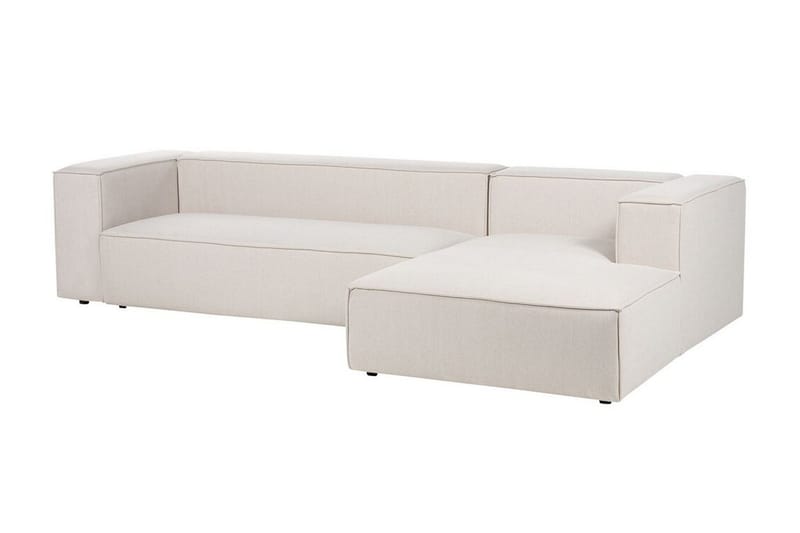 Britt Hjørnesofa 3-personers - Beige - Møbler - Sofaer - Hjørnesofa - Hjørnesofa med chaiselong