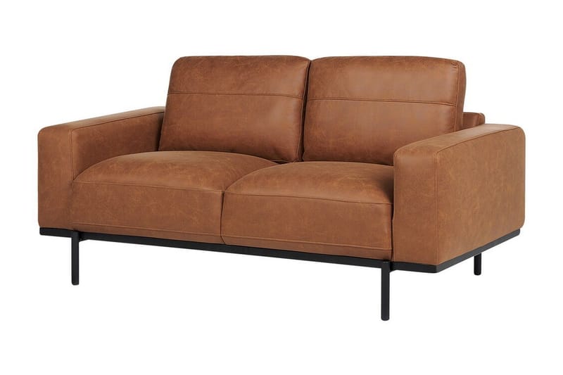 Bruna Sofa 2-personers - Brun - Møbler - Sofaer - Lædersofaer