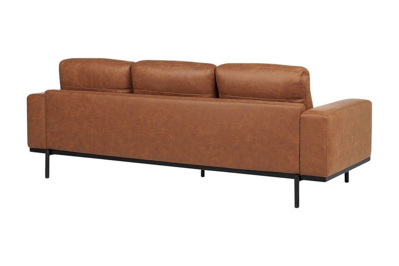 Bruna Sofa 3-personers - Brun - Møbler - Sofaer - 3 personers sofa
