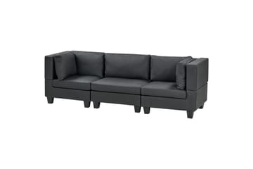 Buck Sofa 3-personers - Sort - Møbler - Sofaer - 3 personers sofa