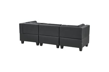 Buck Sofa 3-personers - Sort - Møbler - Sofaer - 3 personers sofa