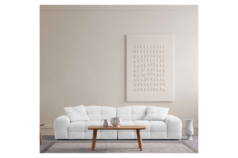 Buddy Sofa 3-personers - Hvid - Møbler - Sofaer - 3 personers sofa