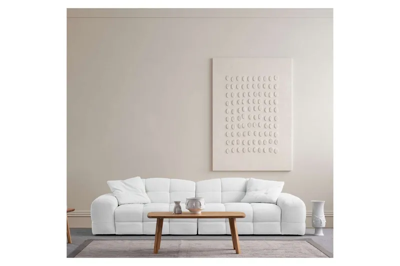 Buddy Sofa 3-personers - Hvid - Møbler - Sofaer - 3 personers sofa