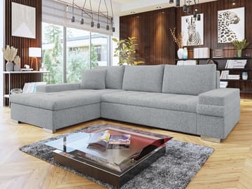 Bunty 3-personers Sofa med Chaiselong Venstre - Møbler - Sofaer - Hjørnesofa