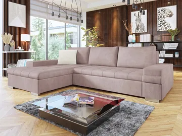 Bunty 3-personers Sofa med Chaiselong Venstre - Møbler - Sofaer - Hjørnesofa