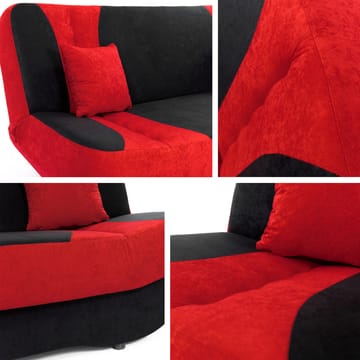 Burralla 3-personers sovesofa - sort - Møbler - Sofaer - Sovesofaer
