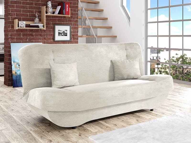 Burralla 3-personers sovesofa - beige - Møbler - Sofaer - Sovesofaer