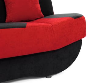 Burralla 3-personers sovesofa - sort - Møbler - Sofaer - Sovesofaer