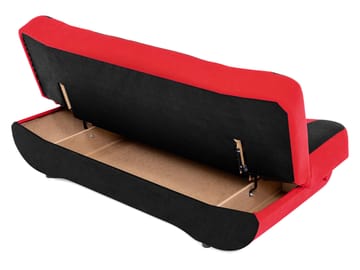 Burralla 3-personers sovesofa - sort - Møbler - Sofaer - Sovesofaer