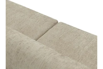 Busness Sovesofa 3-personers i Plys - Beige - Møbler - Sofaer - Sovesofaer