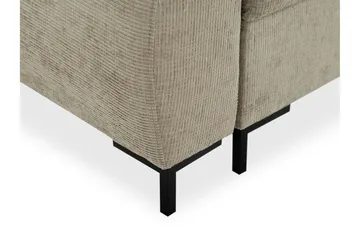 Busness Sovesofa 3-personers i Plys - Beige - Møbler - Sofaer - Sovesofaer