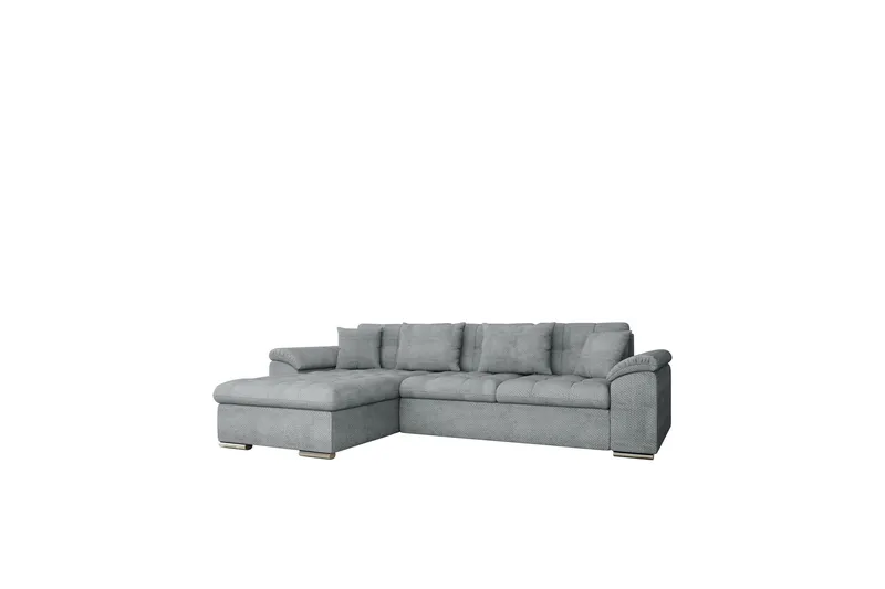 Camior Sofa med Divan 3-personers - Grå - Møbler - Sofaer - Sofa med chaiselong