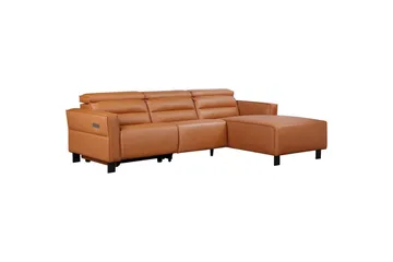 Carpari Reclinersofa 3-sæder - Brun - Møbler - Sofaer - Lædersofaer