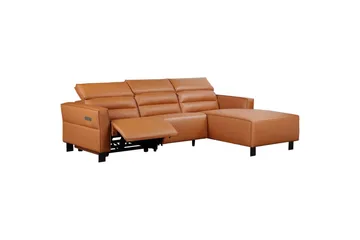 Carpari Reclinersofa 3-sæder - Brun - Møbler - Sofaer - Lædersofaer