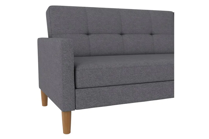 Chaiselong Lilly Lys Grå, Linned - Lys Grå, Linned - Møbler - Sofaer - Sofa med chaiselong