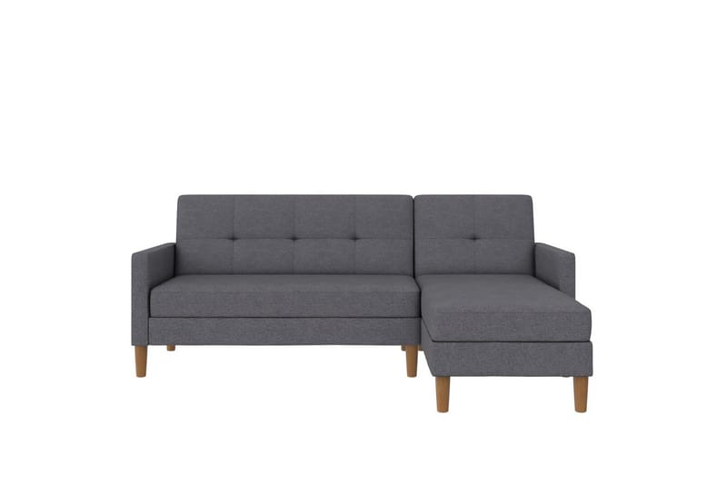 Chaiselong Lilly Lys Grå, Linned - Lys Grå, Linned - Møbler - Sofaer - Sofa med chaiselong