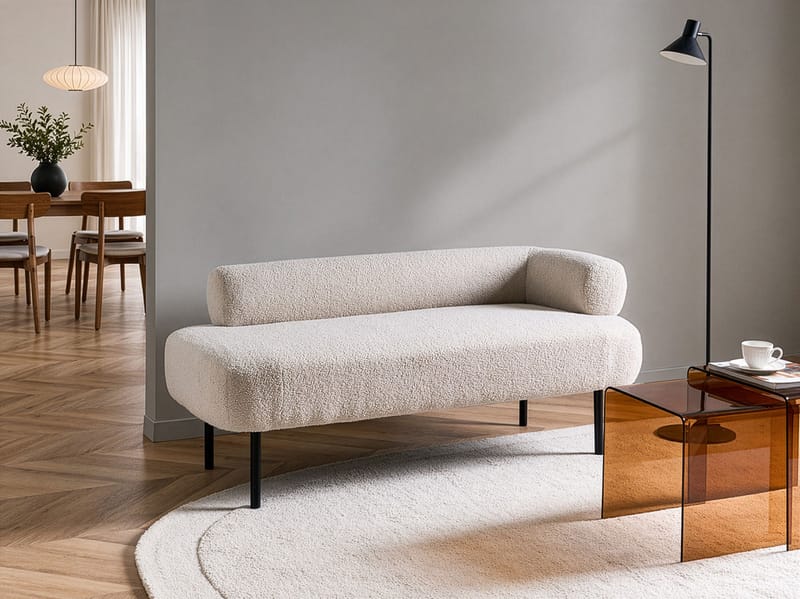 Chaiselong Mirmande højrevendt - Off-White - Møbler - Sofaer - Daybed