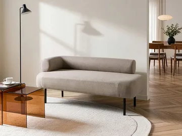 Chaiselong Mirmande venstrevendt - Taupe - Møbler - Sofaer - Daybed