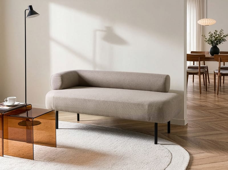 Chaiselong Mirmande venstrevendt - Taupe - Møbler - Sofaer - Daybed