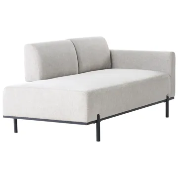 Chaiselong Savasse - Lysegrå - Møbler - Sofaer - Daybed