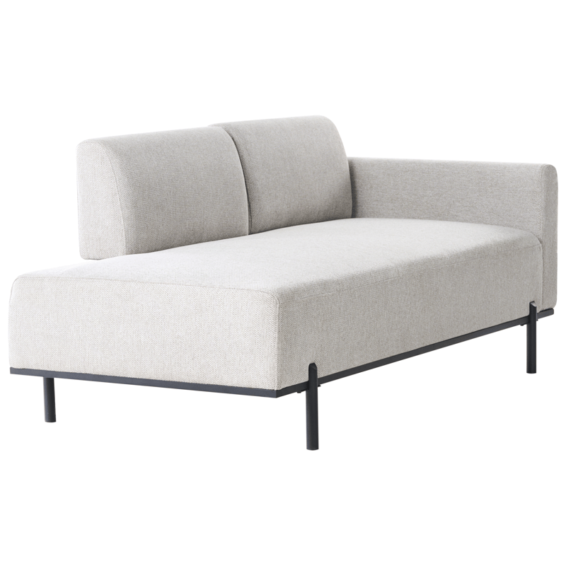 Chaiselong Savasse - Lysegrå - Møbler - Sofaer - Daybed