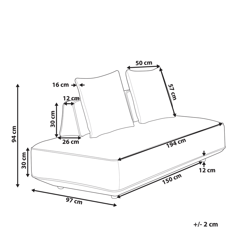 Chaiselong Seillans - Grå - Møbler - Sofaer - Daybed
