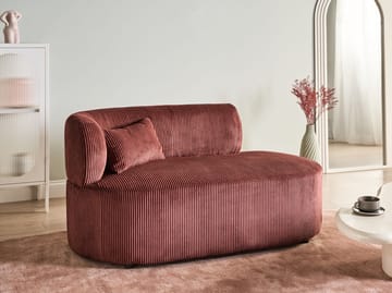 Chaiselong Vanvey venstrevendt - Rød - Møbler - Sofaer - Daybed