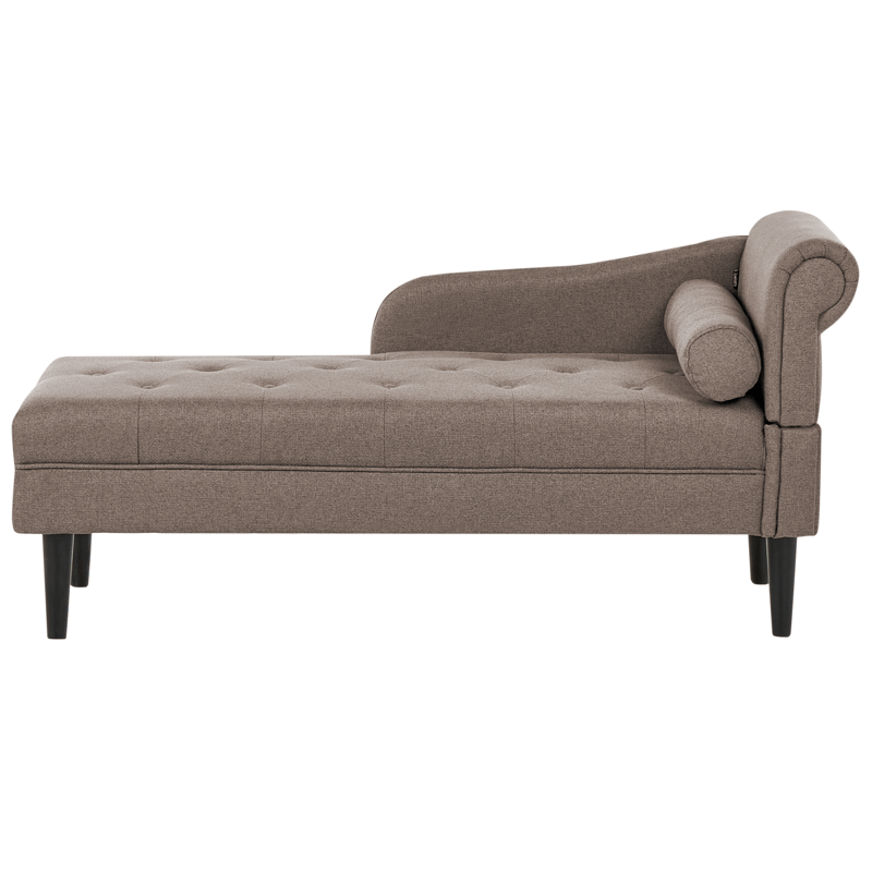 Chaiselong Yvoire højrevendt, Taupe