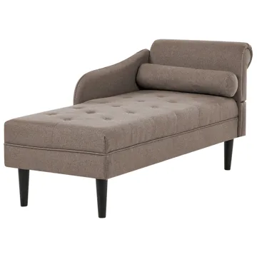 Chaiselong Yvoire højrevendt - Taupe - Møbler - Sofaer - Daybed