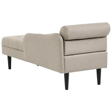 Chaiselong Yvoire venstrevendt - Beige - Møbler - Sofaer - Daybed