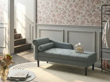Chaiselong Yvoire venstrevendt - Grøn - Møbler - Sofaer - Daybed