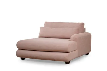 Relento Sofa med Chaiselong 3-personers - Rosa - Møbler - Sofaer - Sofa med chaiselong